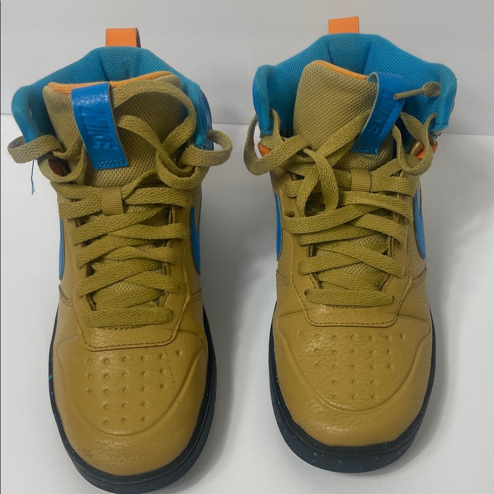 Nike Court Borough Mid 2 Boot (GS) 5Y Womens 6 BQ5440-701 Sneakers Shoes